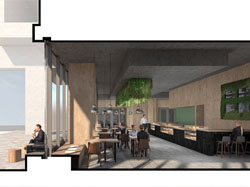 Gastronomische Flächen / Neubau Halle 5